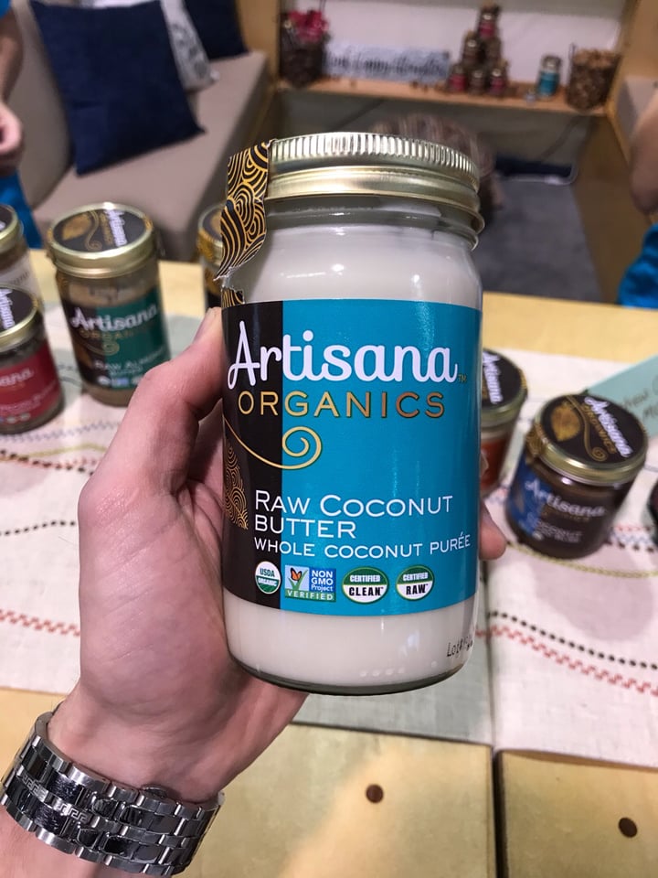 photo of Artisana Organics Raw Coconut Butter shared by @tryingveganwithmario on  17 Mar 2019 - review