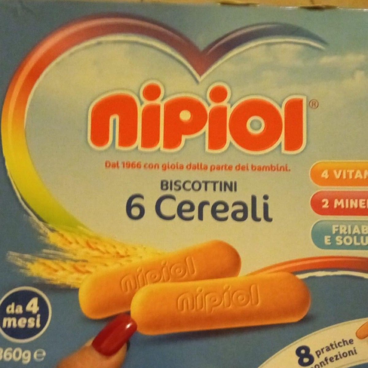 Nipiol Biscottini sei cereali Review
