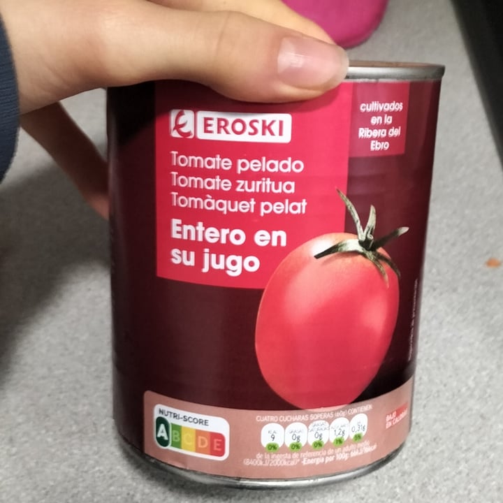 photo of Eroski Tomate entero en su jugo shared by @annamasana on  19 Apr 2022 - review