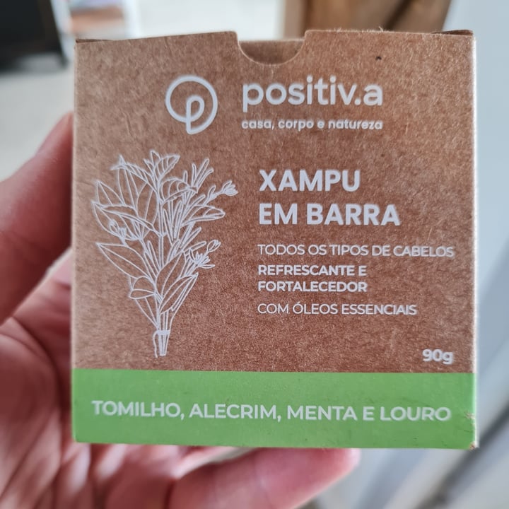 photo of Positiv.a Xampu em barra shared by @zeflavio on  21 Jul 2021 - review