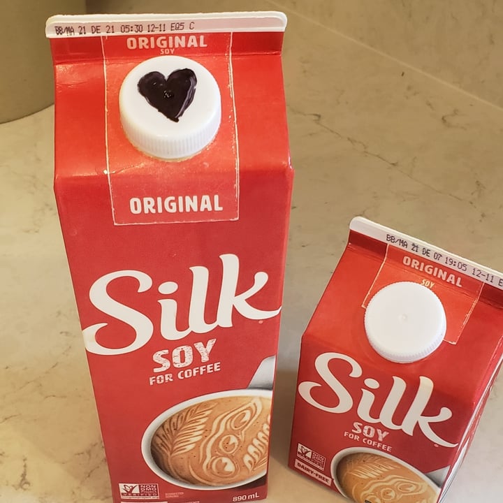 photo of Silk Original Soy Creamer shared by @regs on  01 Nov 2021 - review