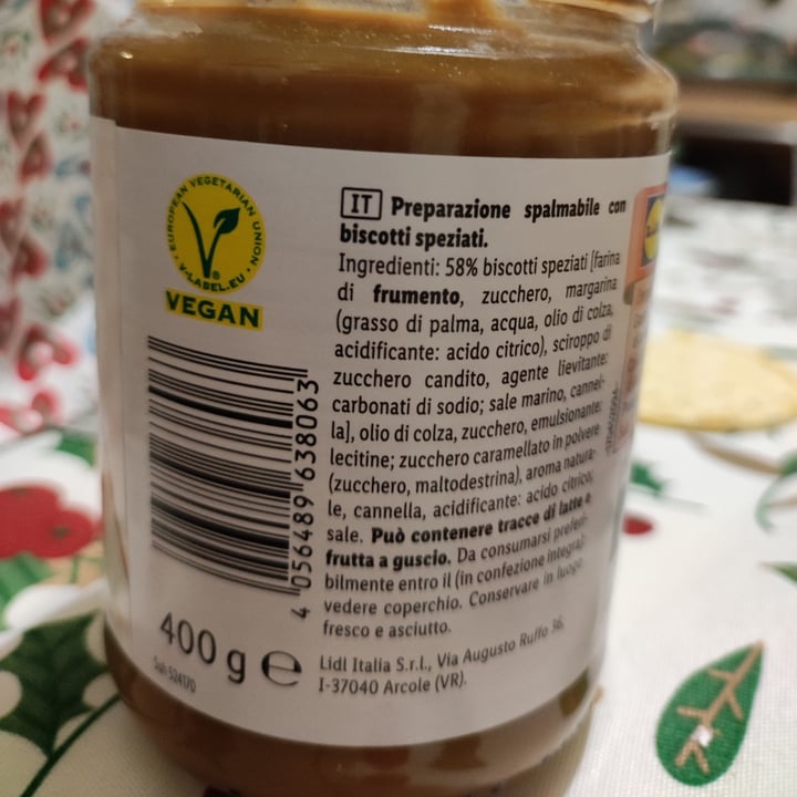 review photo of Favorina Crema Al Gusto Di Biscotti Speziati shared by @vegvegvegveg on 17 Dec 2022 - review