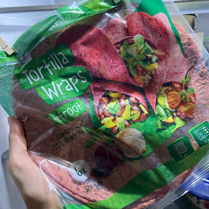 photo of Vemondo  Tortilla Wraps  Beetroot shared by @npippi2805 on  14 Aug 2022 - review