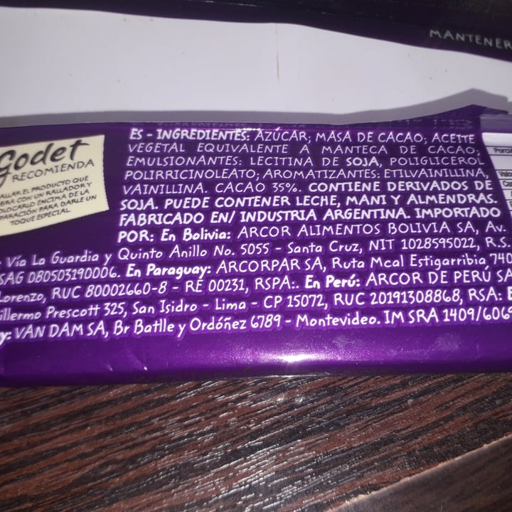 review photo of Godet Chocolate De Taza shared by @clarisalibedinsky on 24 Oct 2020 - review