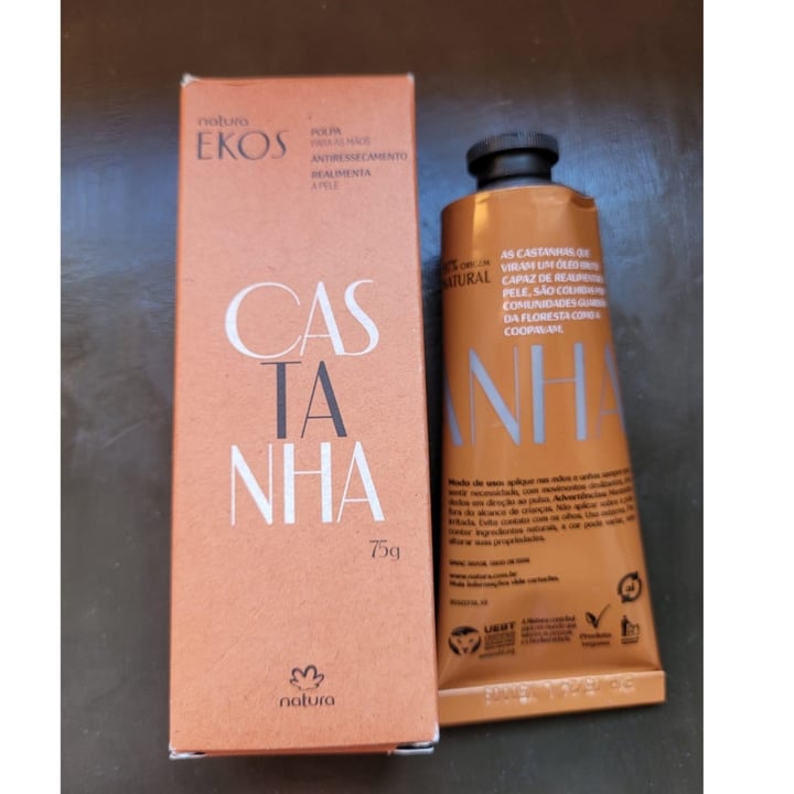 review photo of Natura Natura Ekos Polpa para as Mãos Hand Cream shared by @rebecaribeirobraga on 30 Jul 2022 - review