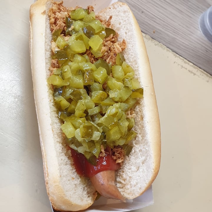 photo of Polles Kitchen Vegan Hot Dog shared by @lydiahawkins on  27 Jun 2022 - review