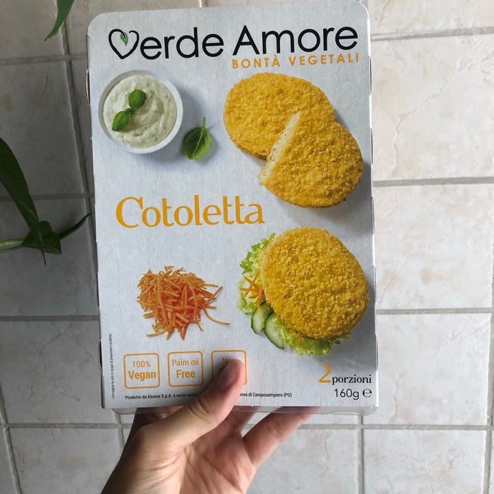 photo of Verde Amore Cotoletta shared by @giuliettaveg on  16 Jun 2021 - review