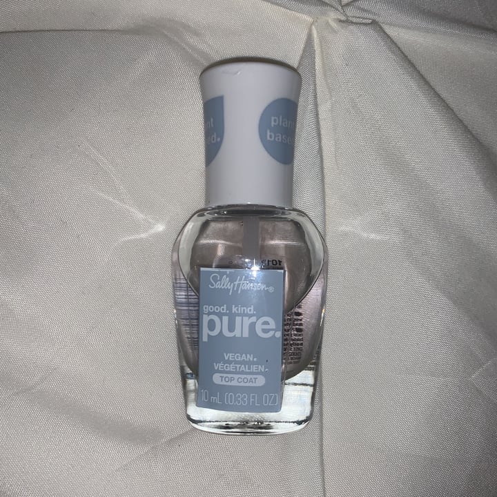 photo of Sally Hansen Good. Kind. Pure top coat shared by @lauren281 on  22 Jan 2021 - review