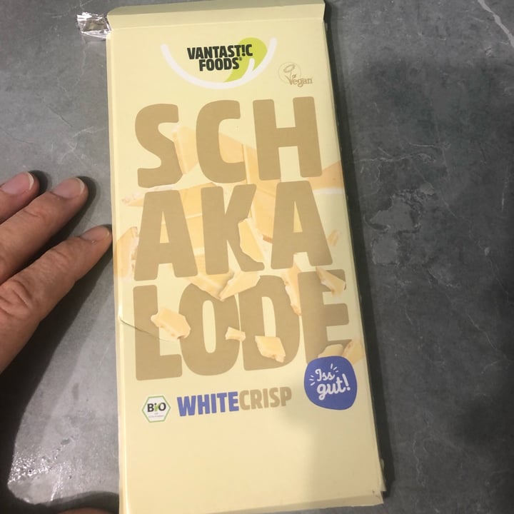 photo of Vantastic Foods chocolate blanco white crisp shared by @beiwatch on  12 Oct 2022 - review