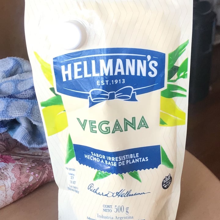 photo of Hellmann’s mayonesa vegana shared by @visheva on  02 Dec 2022 - review