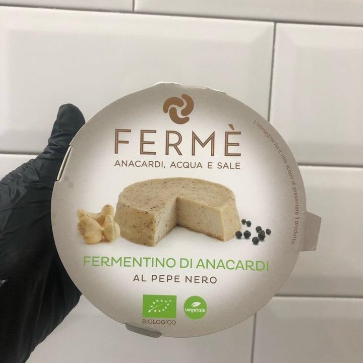 photo of Fermé Fermentino di anacardi al pepe nero shared by @sofiaaa96 on  04 Jun 2022 - review