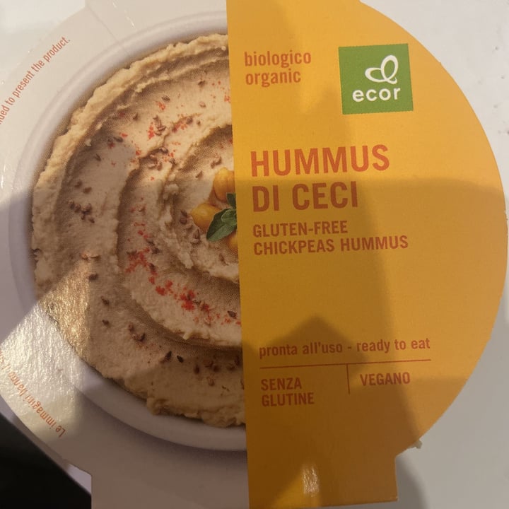 photo of Ecor Hummus di ceci shared by @matcat on  25 Sep 2021 - review