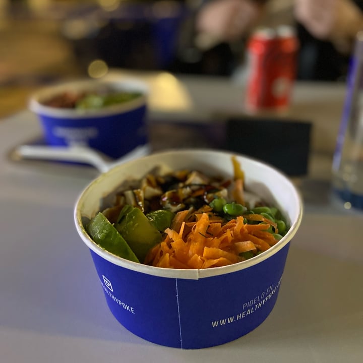 photo of Healthy Poke Madrid - General Pardiñas - Poke a domicilio Poke Vegana shared by @batips on  24 Oct 2021 - review