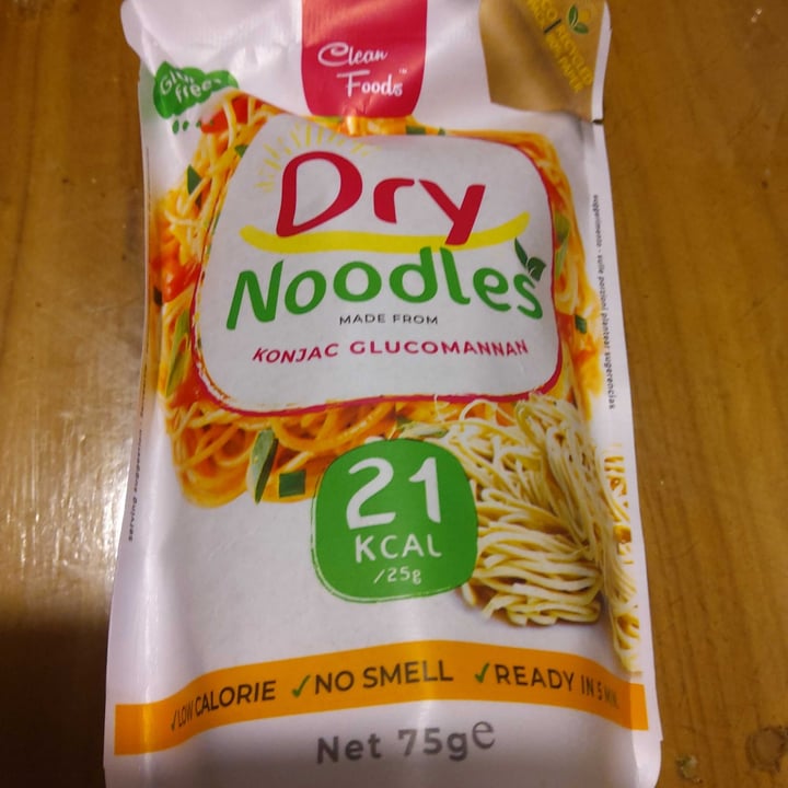 photo of Clean foods Dry Noodles shared by @malacocca on  02 Apr 2022 - review