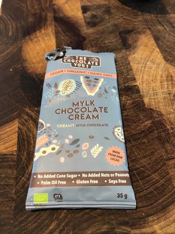 photo of The Chocolate Yogi Mylk Chocolate Cream shared by @mbartok on  13 Mar 2020 - review