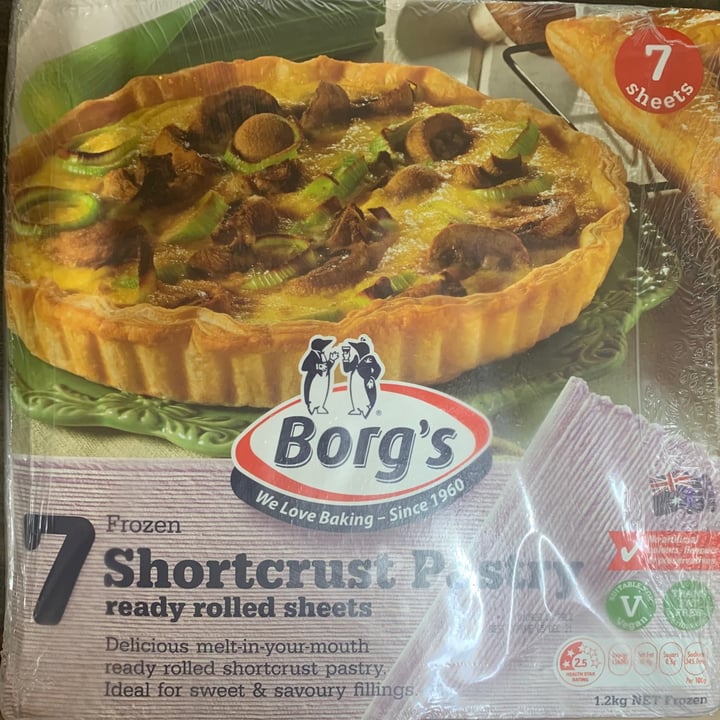 photo of Borg’s Shortcrust pastry shared by @yashermin on  28 Dec 2020 - review