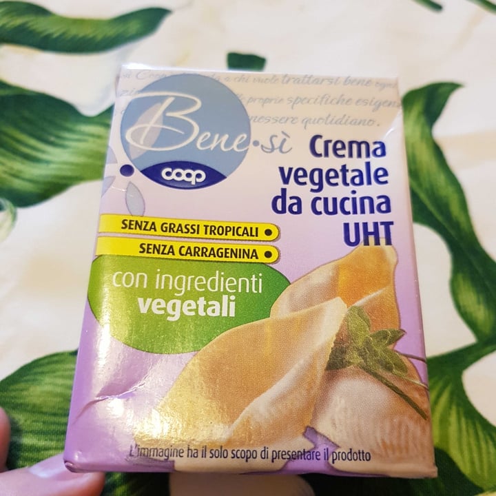 photo of Bene.Si coop Crema Vegetale da Cucina UHT shared by @rita61 on  28 Jun 2022 - review