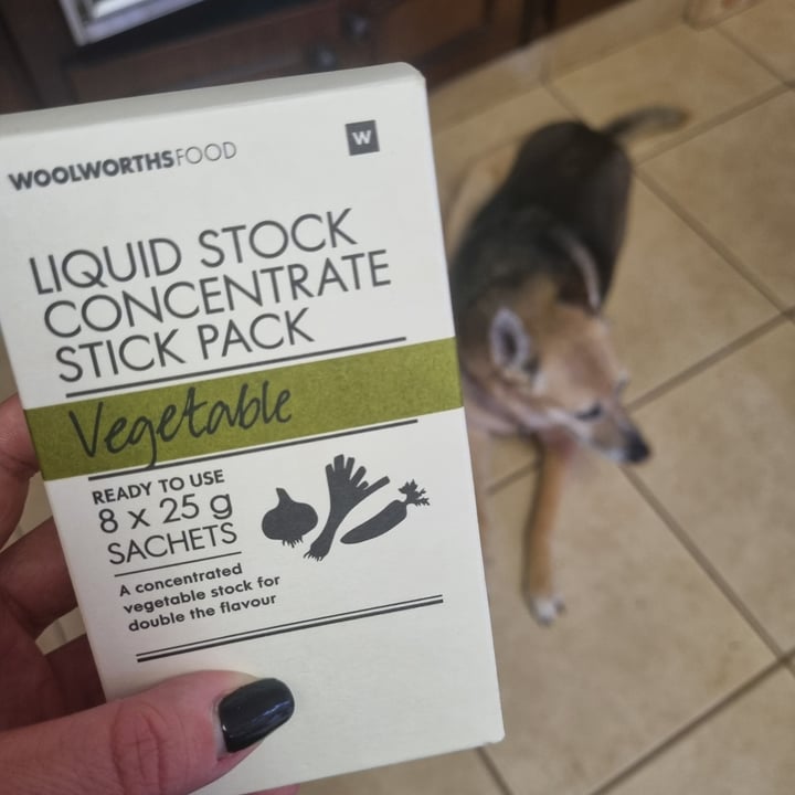review photo of Woolworths Food Liquid Stock Concentrate Stick Pack Vegetable shared by @twohappyrescuemutts on 20 Nov 2022 - review