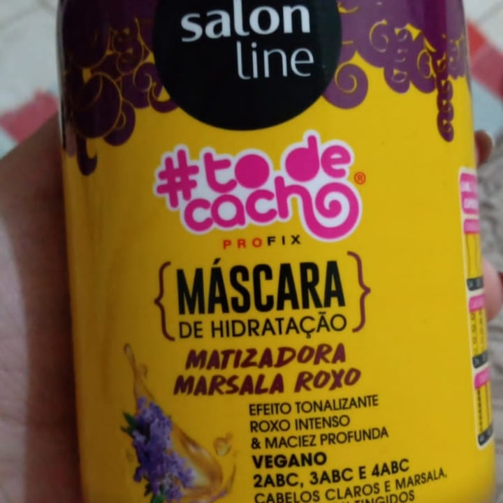 photo of Salon line Máscara Matizadora Marsala Roxo shared by @kattsu on  27 Jun 2022 - review