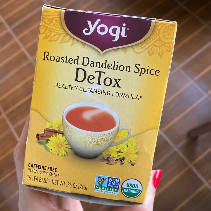 photo of Yogi Detox Tea shared by @anmarivh on  15 Jun 2022 - review