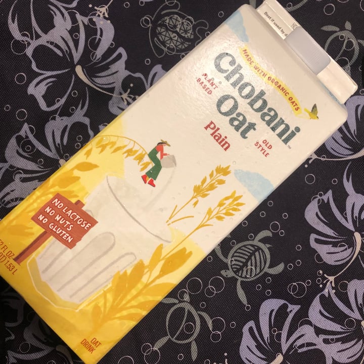 photo of Chobani Plain Oat Milk shared by @bandita on  10 Oct 2021 - review