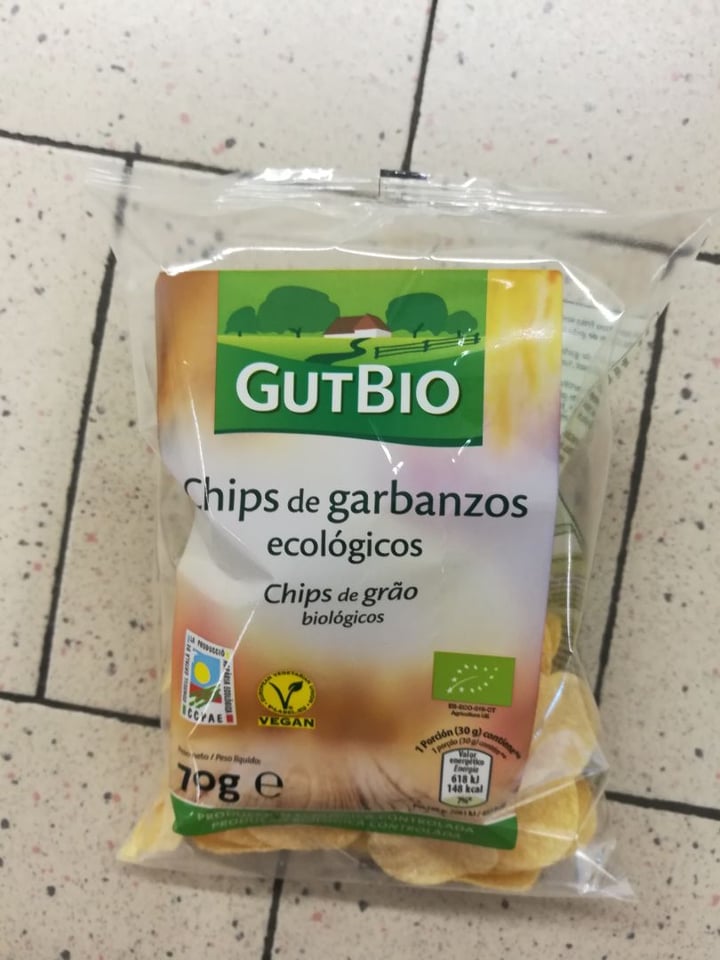 photo of GutBio Chips de Garbanzos shared by @moomo on  16 Mar 2020 - review