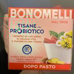 Bonomelli Tisane con probiotico