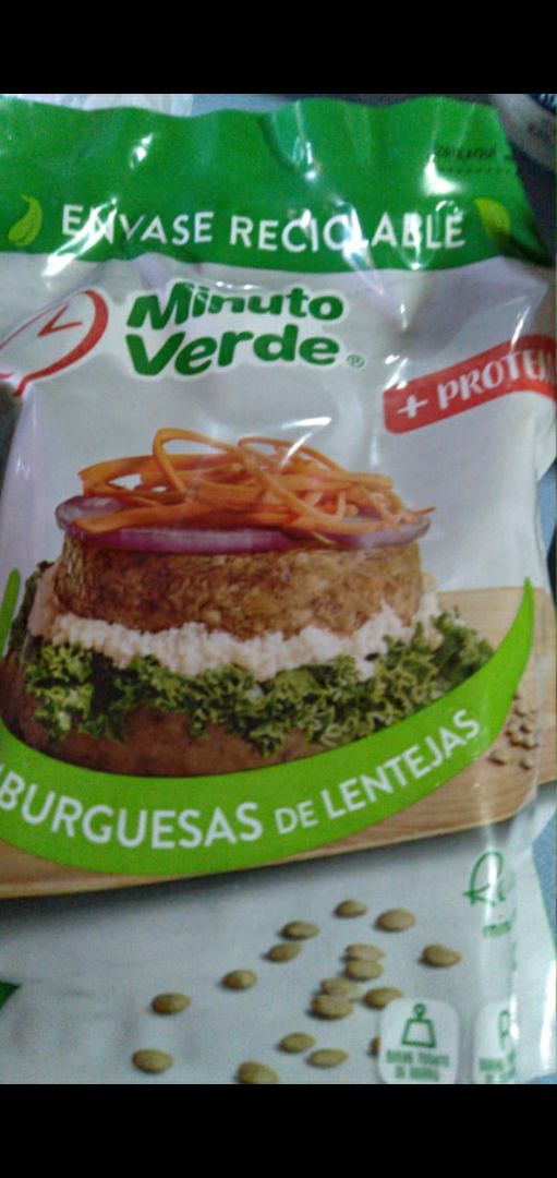 review photo of Minuto verde Hamburguesas de Lentejas shared by @bartolito18 on 07 Apr 2020 - review
