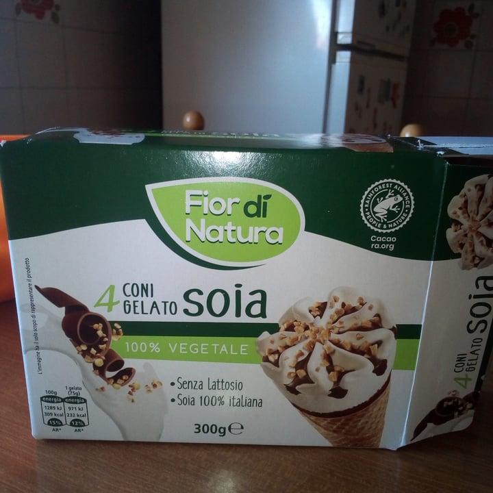 review photo of Fior di Natura 4 coni gelato soia shared by @eftikia54 on 24 Jul 2022 - review