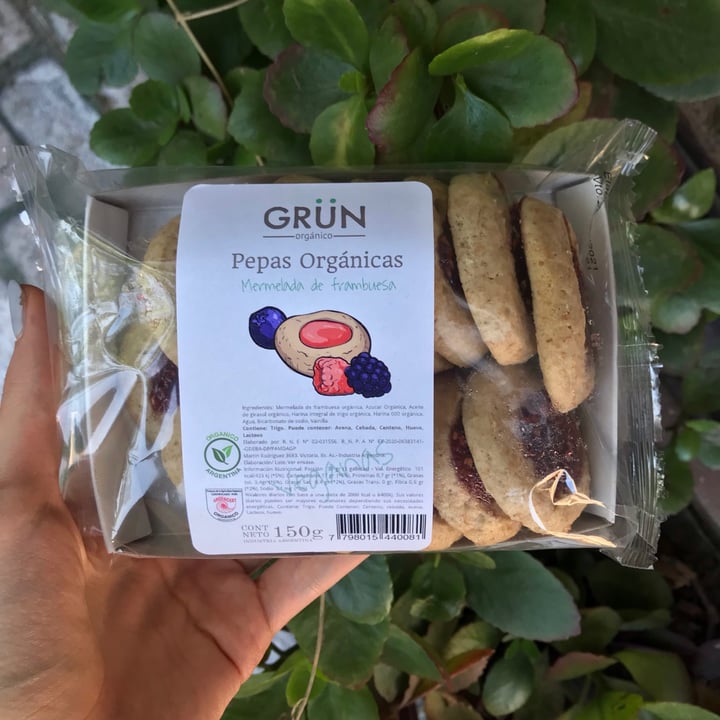 photo of Grün Orgánico Pepas Con Mermelada De Frambuesa shared by @russomai on  13 Jun 2021 - review