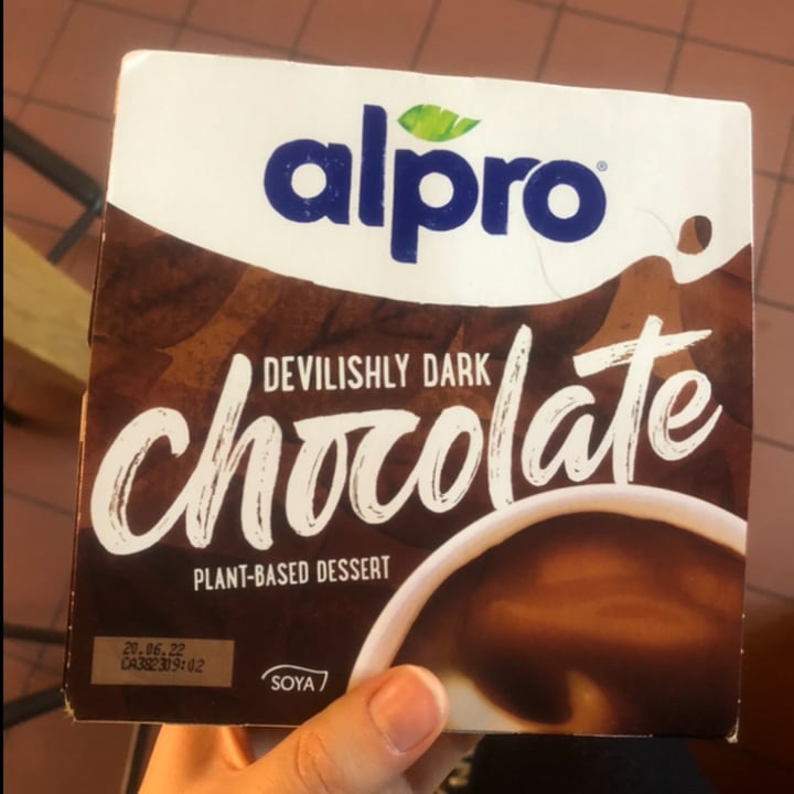 photo of Alpro Devilshly Dark Chocolate Plant-Based Dessert  shared by @pesce23 on  30 Nov 2021 - review