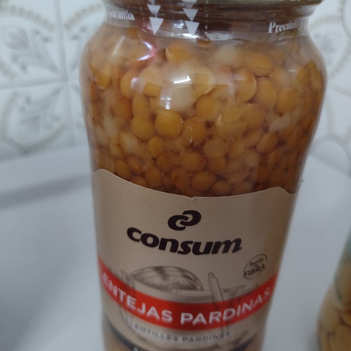 photo of lentejas lentejas Consum shared by @crispmorais on  26 Sep 2022 - review