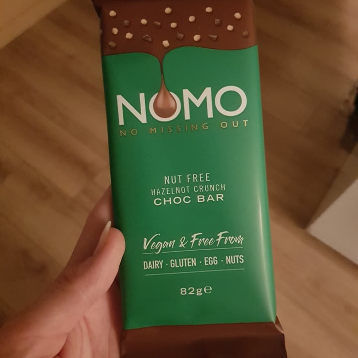 photo of NOMO Hazelnot Crunch Chocolate Large Bars shared by @nikki-cola on  29 Dec 2021 - review
