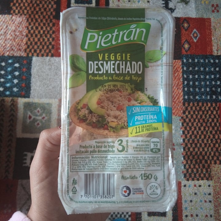 review photo of Pietran Desmechado Veggie shared by @mmantimanti on 05 Nov 2021 - review
