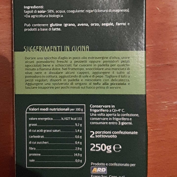 review photo of Buono & Gusto Tofu bio shared by @paoveg on 22 Nov 2022 - review