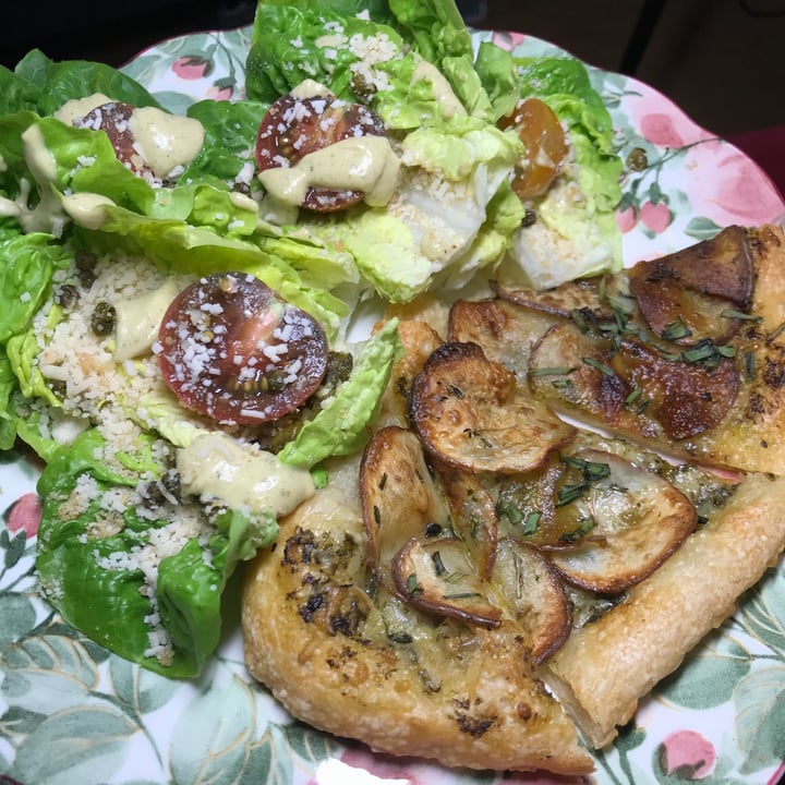 photo of Little Pine Restaurant Potato pesto flatbread & Caesar salad shared by @napalisun on  17 Jan 2021 - review