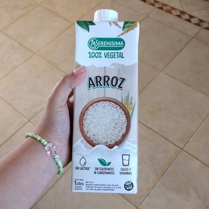 photo of La Serenísima Leche de Arroz Vegetal shared by @lizcastillo on  11 Aug 2021 - review