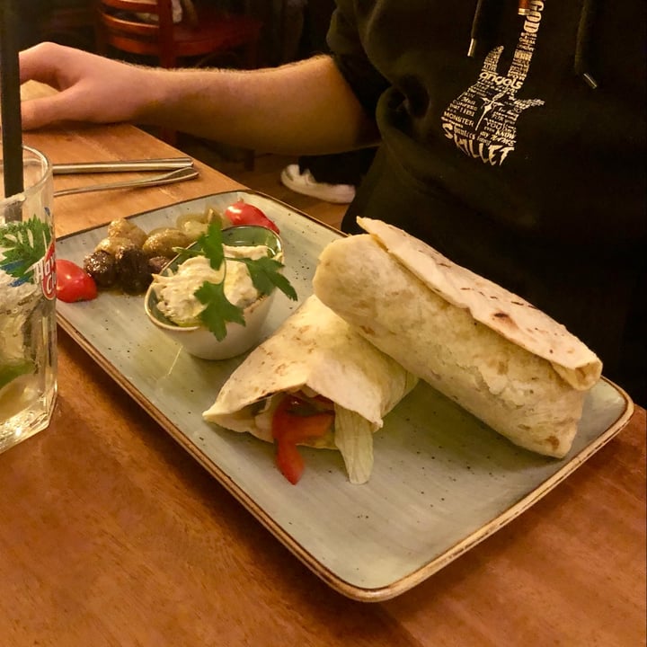 photo of Caspari Restaurant Falafel Wrap shared by @ninree on  11 Nov 2022 - review