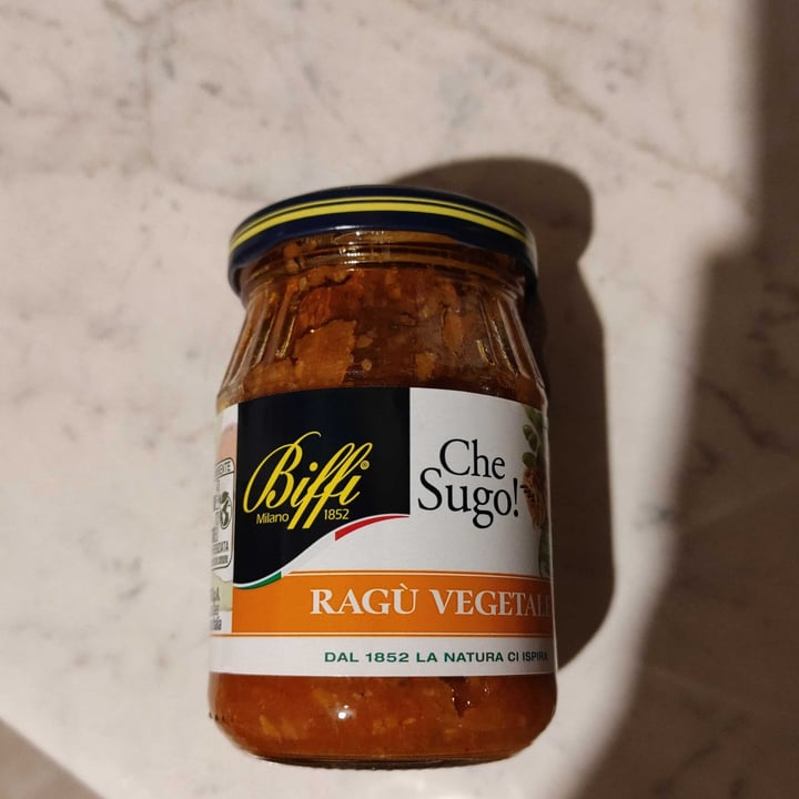 review photo of Biffi Che Sugo! Ragù Vegetale (in vetro) shared by @francescac on 31 Mar 2022 - review