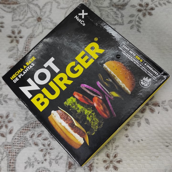 photo of NotCo Not Burger shared by @vegannn2020 on  09 Dec 2020 - review