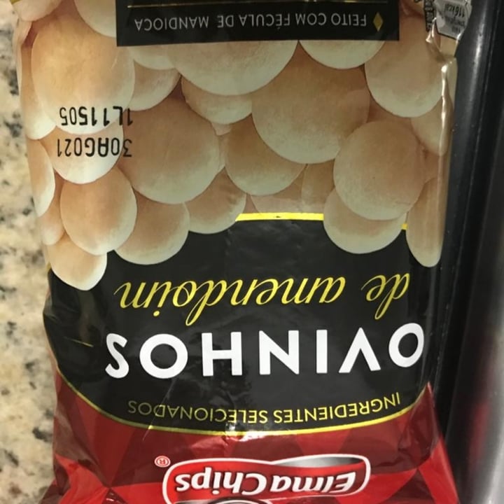 photo of Elma Chips Ovinhos de amendoim shared by @anabeatriz19 on  05 Jul 2021 - review