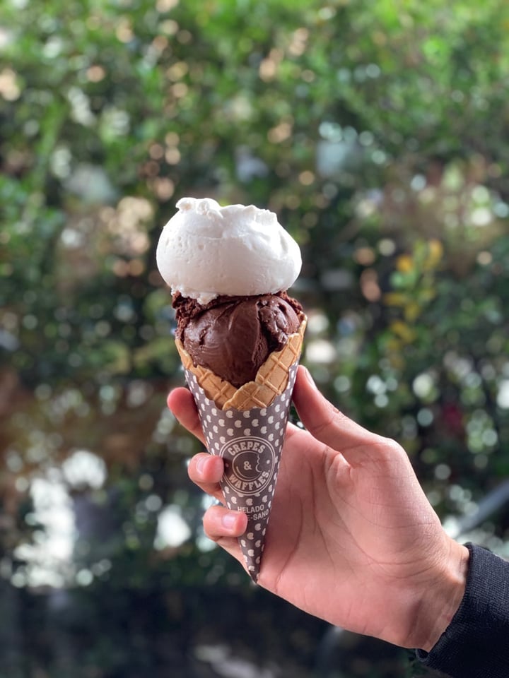 photo of Crepes & Waffles Helado vegan shared by @afxvx on  01 Aug 2019 - review