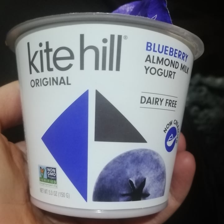 photo of Kite Hill Blueberry Almond Milk Yogurt shared by @pibs on  16 Dec 2021 - review