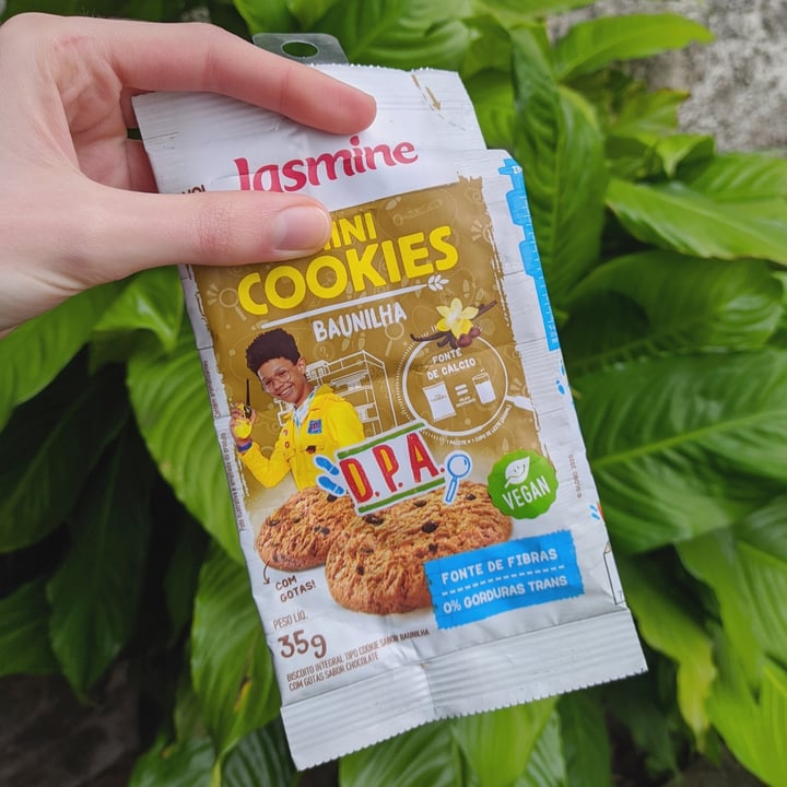 photo of Jasmine Jasmine Mini Cookies Vegan Baunilha shared by @mariveggy on  29 Jun 2022 - review