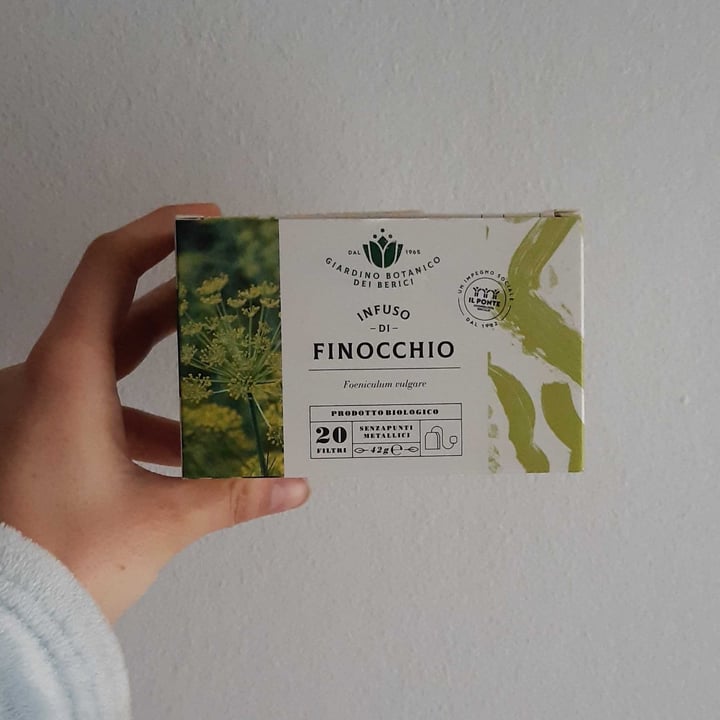 photo of Giardino botanico Dei Berici Infuso di Finocchio shared by @tinamar on  26 Mar 2022 - review