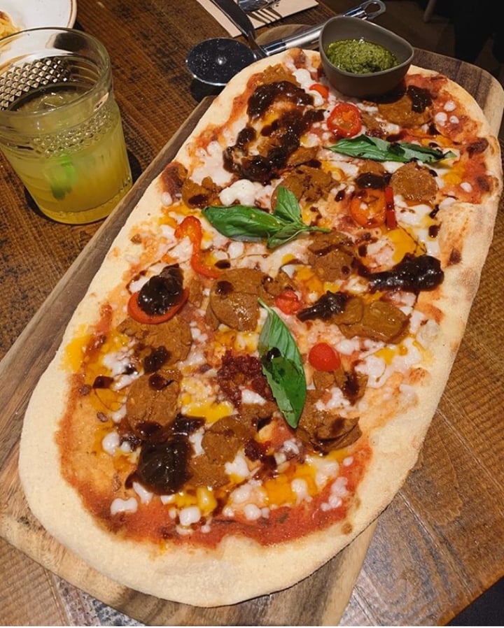 review photo of Zizzi Hereford The Jackfruit Italian Hot shared by @apickyplanteater on 28 Dec 2019 - review