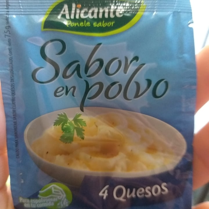 photo of Alicante Sabor en Polvo 4 Quesos shared by @maybustos on  14 Sep 2020 - review