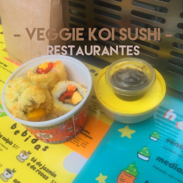 photo of Veggie Koi Sushi Foody Roll shared by @sunshinenz on  08 Mar 2021 - review