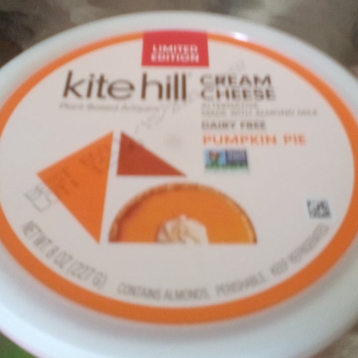 photo of Kite Hill Cream Cheese Alternative Pumpkin Pie shared by @feelideal on  25 Dec 2021 - review