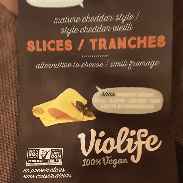 review photo of Violife Cheddar Slices shared by @momarkham on 13 Jun 2021 - review